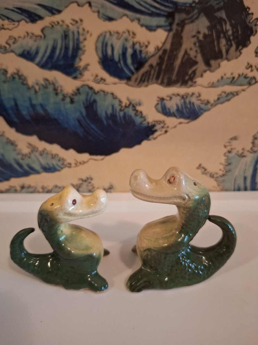 Vintage Old Florida Gator S&P Set